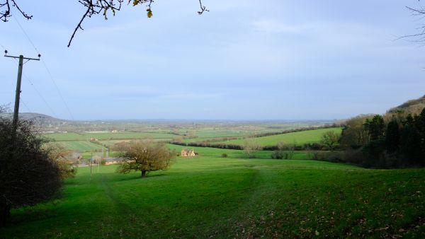 A view from Dumbleton Hill